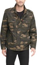 Men's Washed Cotton Two Pocket Military Jacket (Regular and Big and Tall Sizes)
