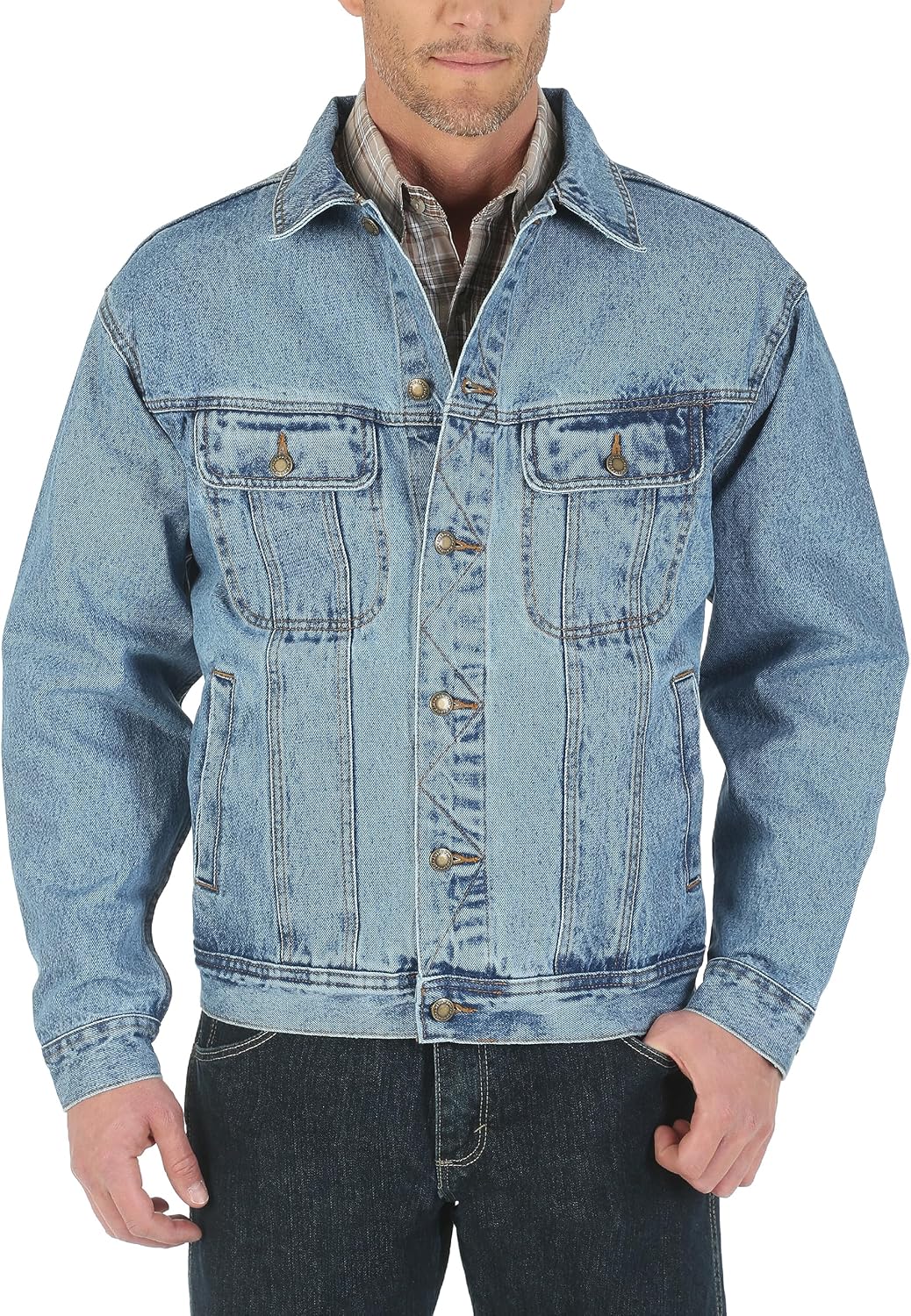 Men's Rugged Wear Unlined Denim Jacket